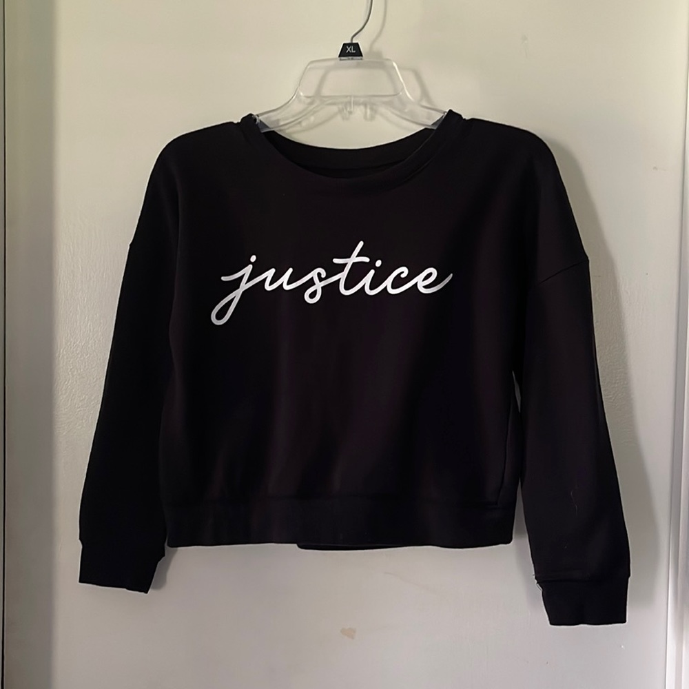 Justice Sweatshirt girls size 10